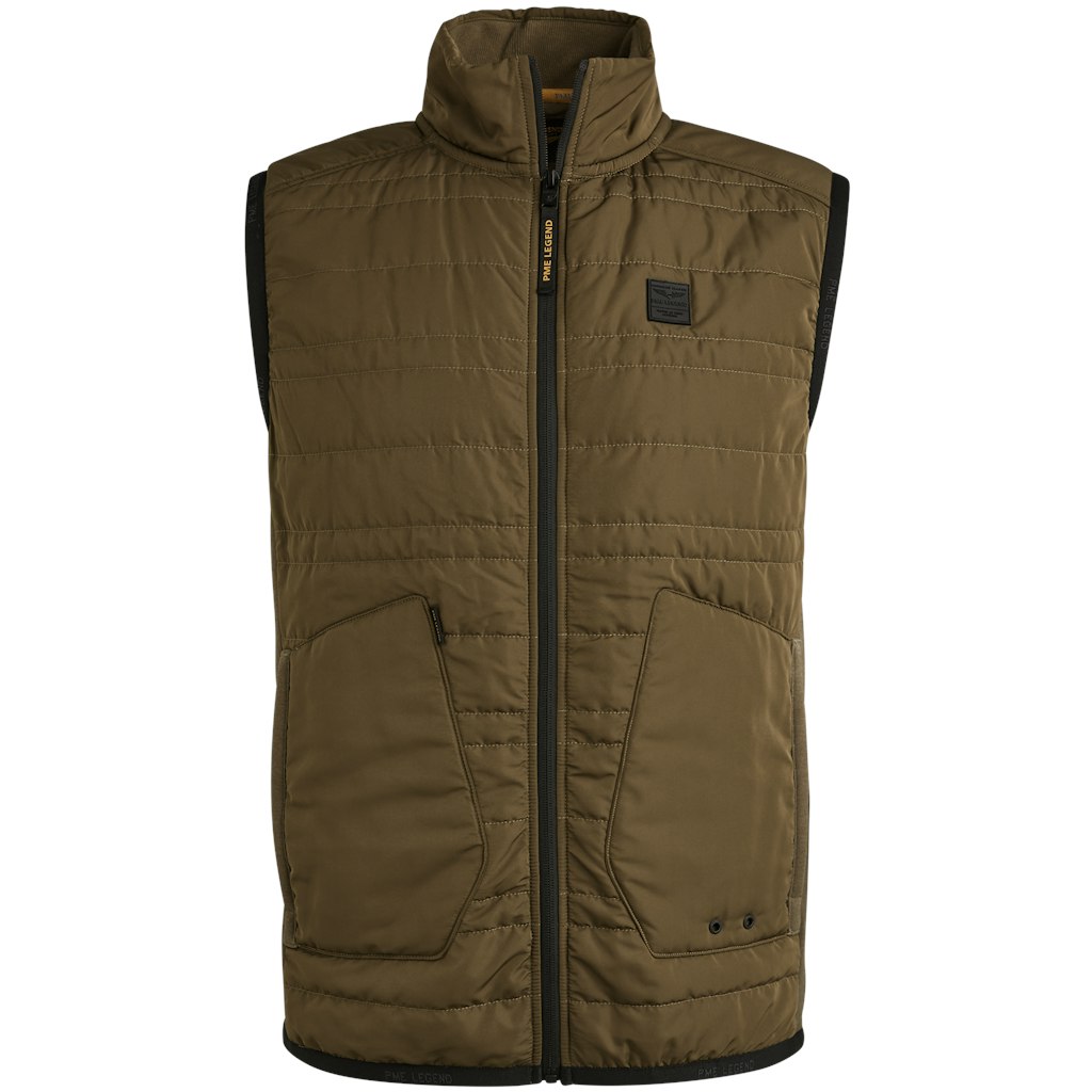 Bodywarmer interlock mix padded nylon