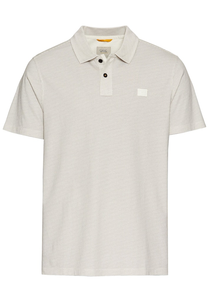 Kurzarm Poloshirt aus reiner Baumwolle