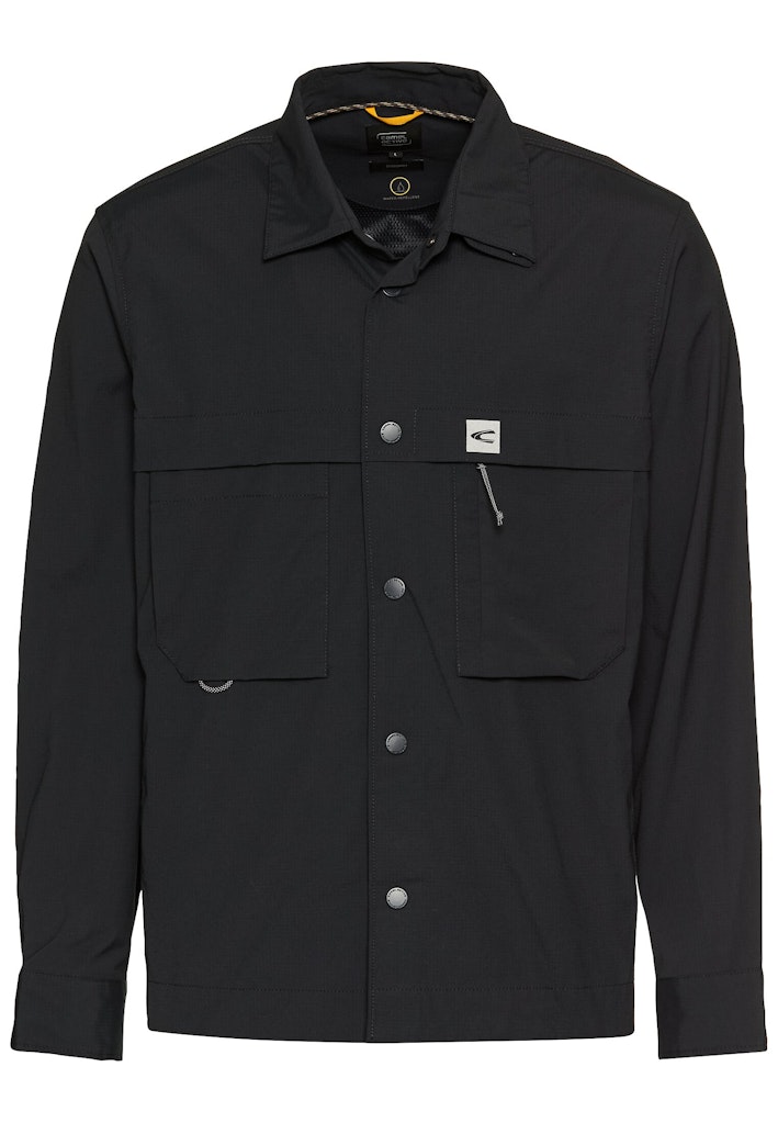 Funktionales Overshirt aus einem Baumwollmix