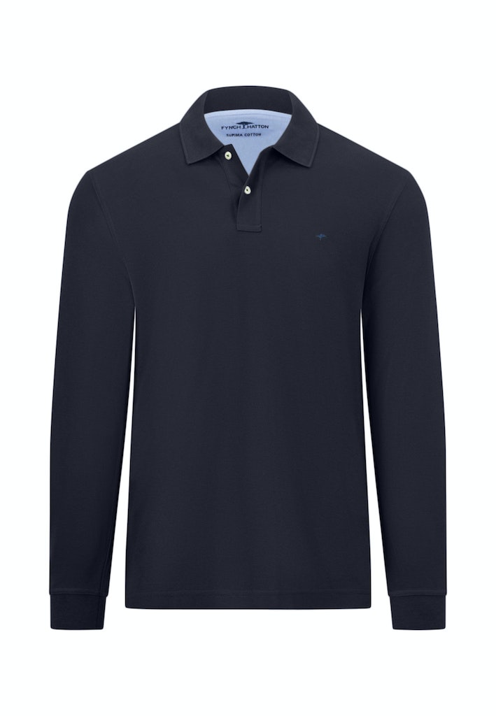 Basic Polo, Longsleeve, Supima