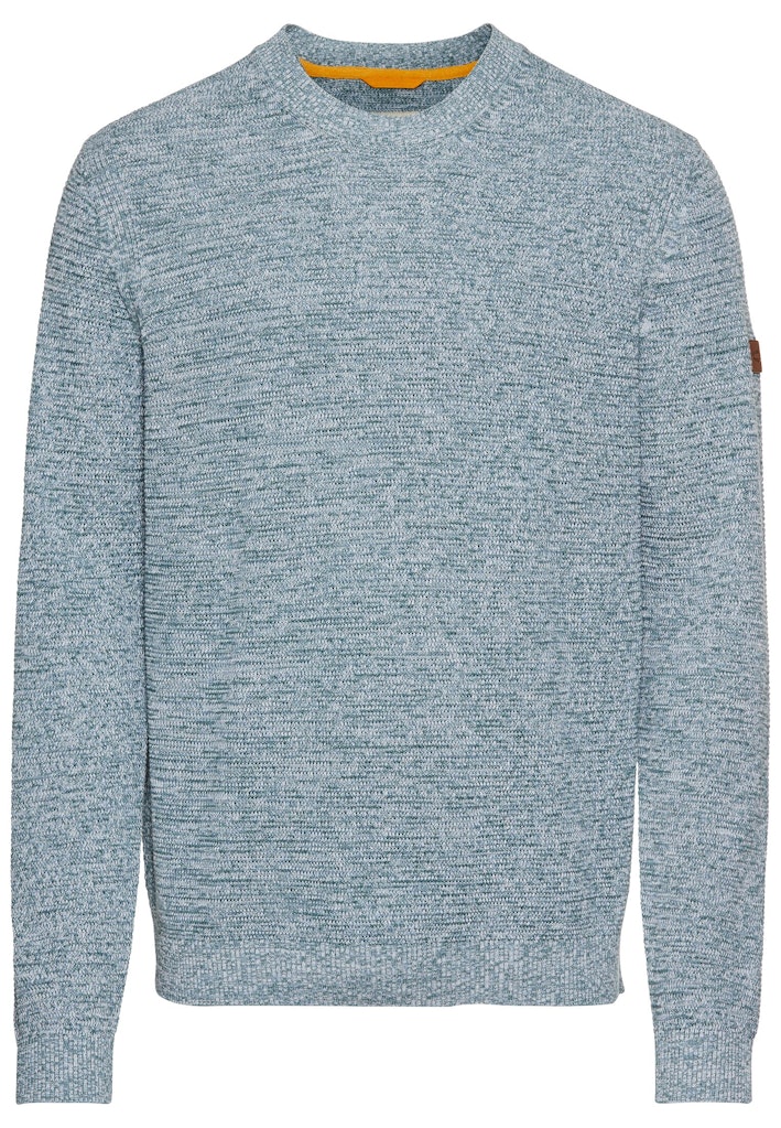 Rundhals Pullover aus Baumwolle