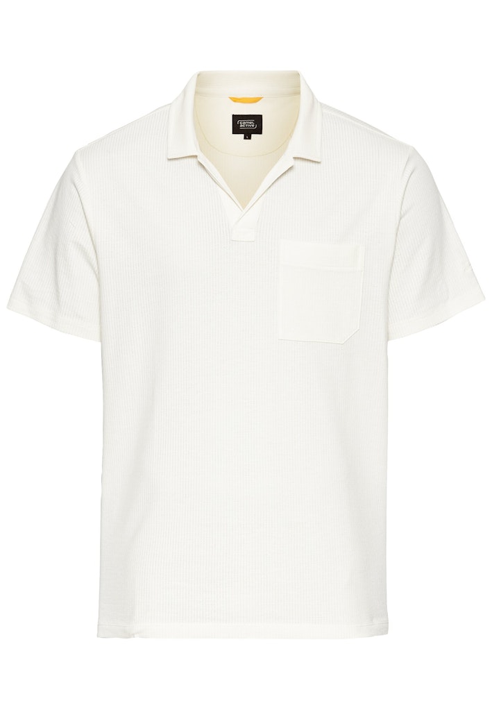 Kurzarm Poloshirt mit Brusttasche