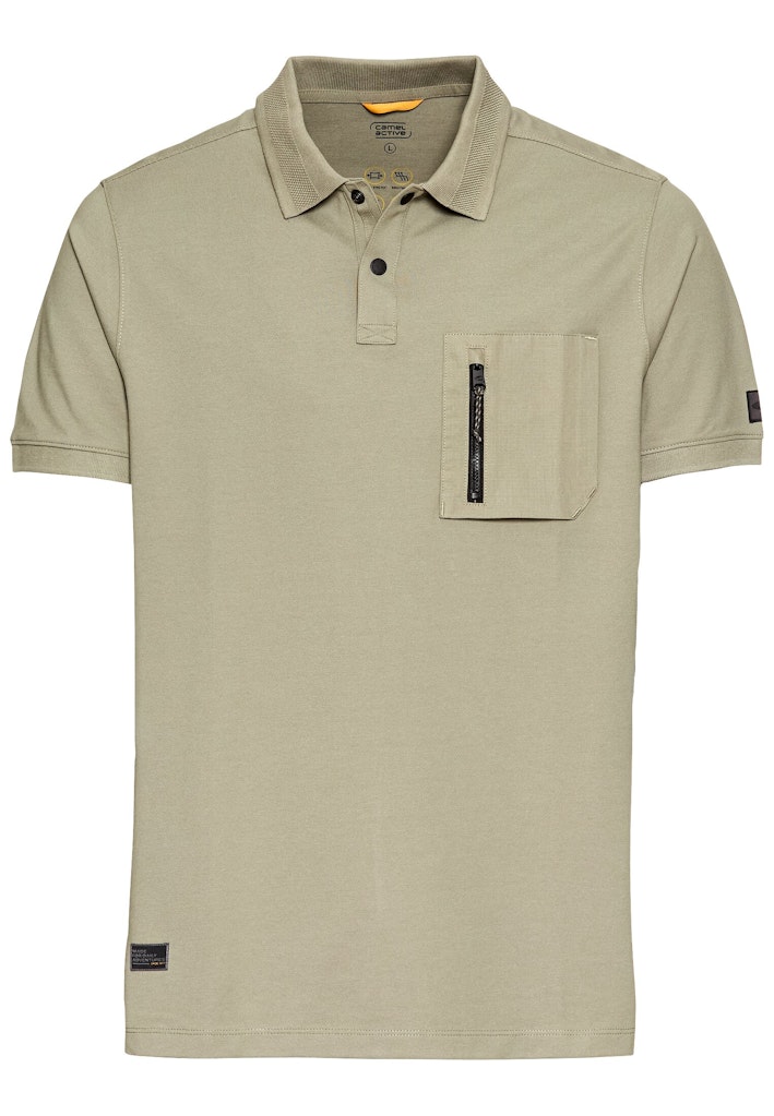 Kurzarm Poloshirt mit Cooling Effekt
