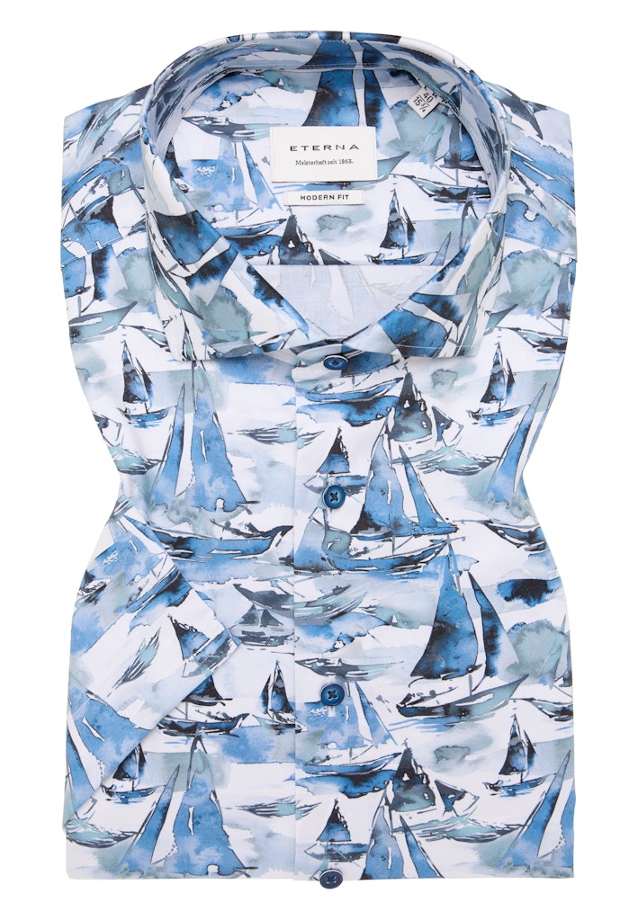 Hemd Twill Kurzarm
