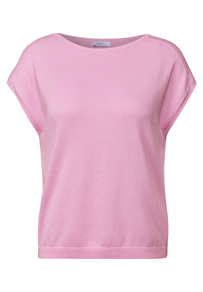 Leinen-Look Strickpullover