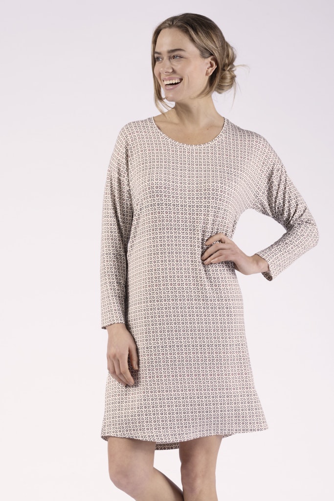 Night Shirt 1/1 Arm, Länge 95 cm