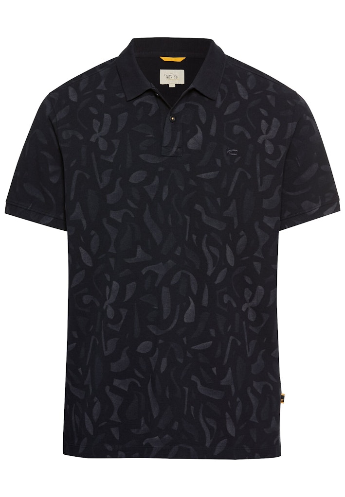 Kurzarm Poloshirt aus reiner Baumwolle