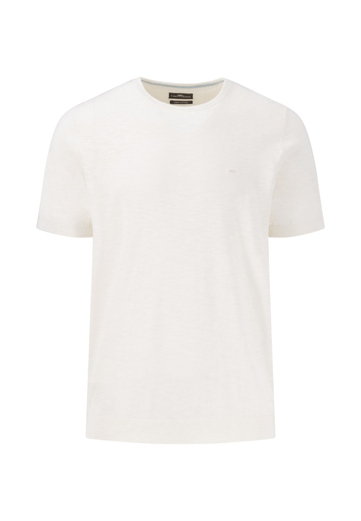 O-Neck, Cotton Linen Shortsleeve