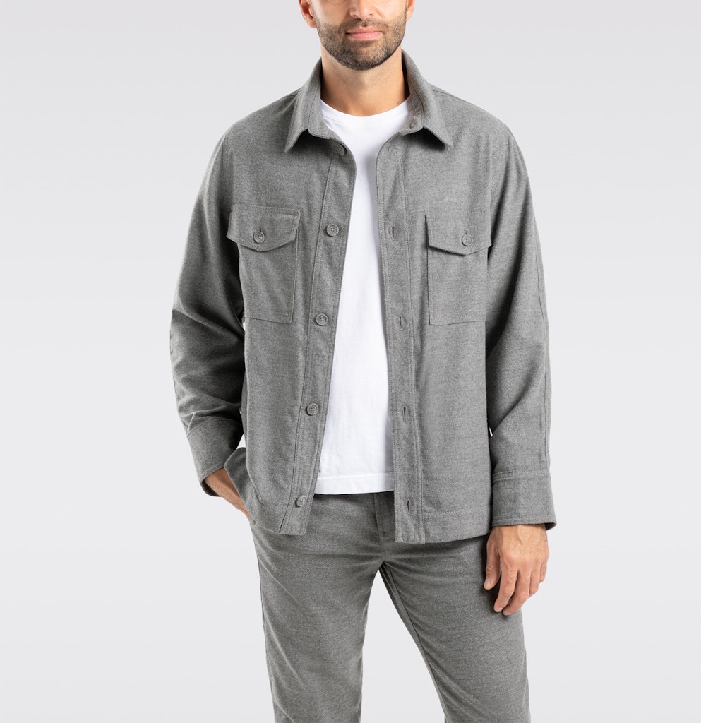 MAC JEANS - Overshirt, Cozy Melange