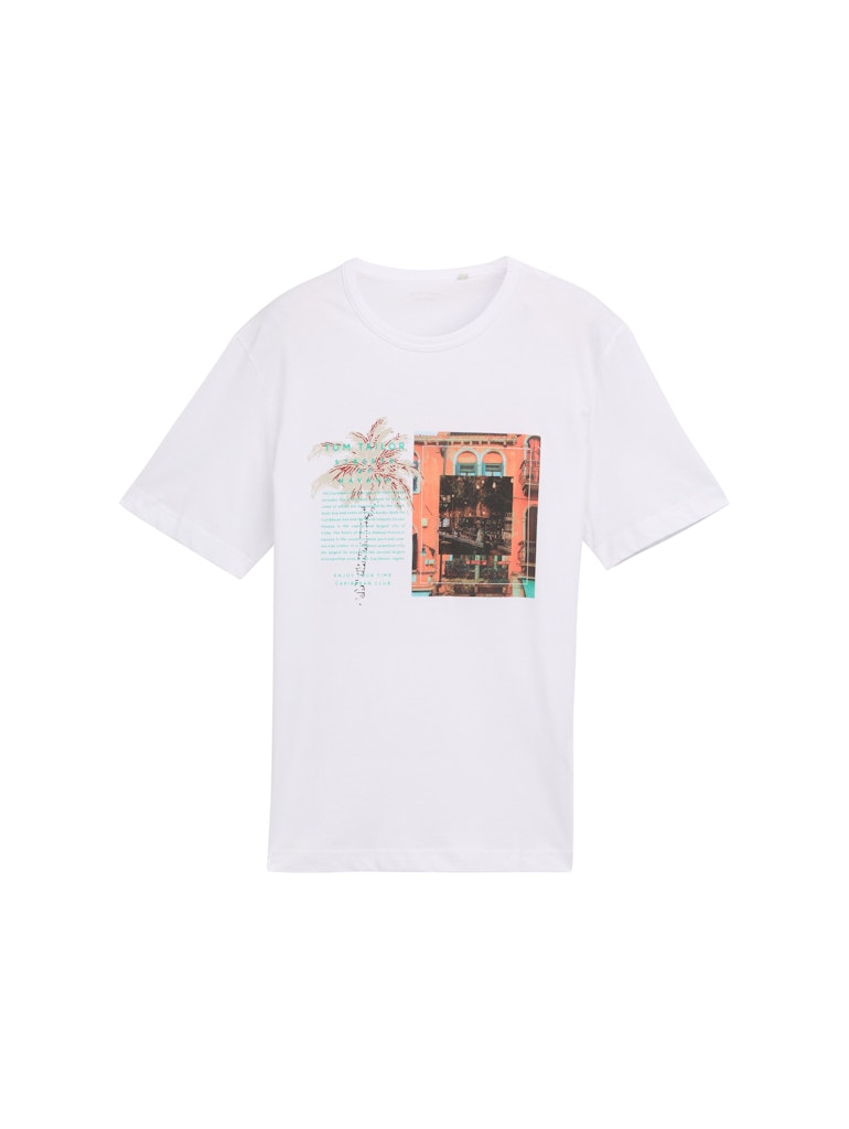 T-Shirt mit Foto-Print