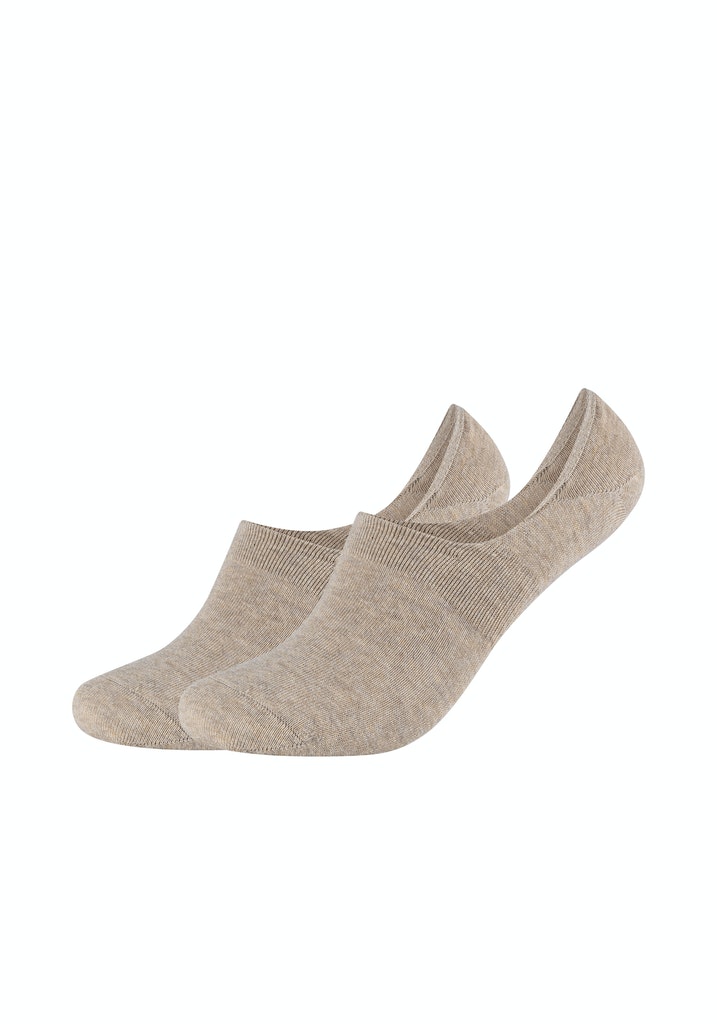 Unisex comfort invisible low Footies 2p