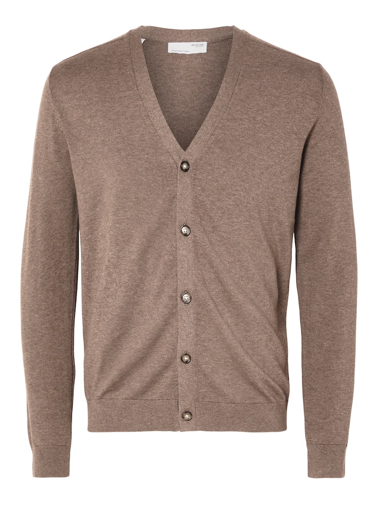 SLHBERG LS KNIT V-NECK CARDIGAN NOOS