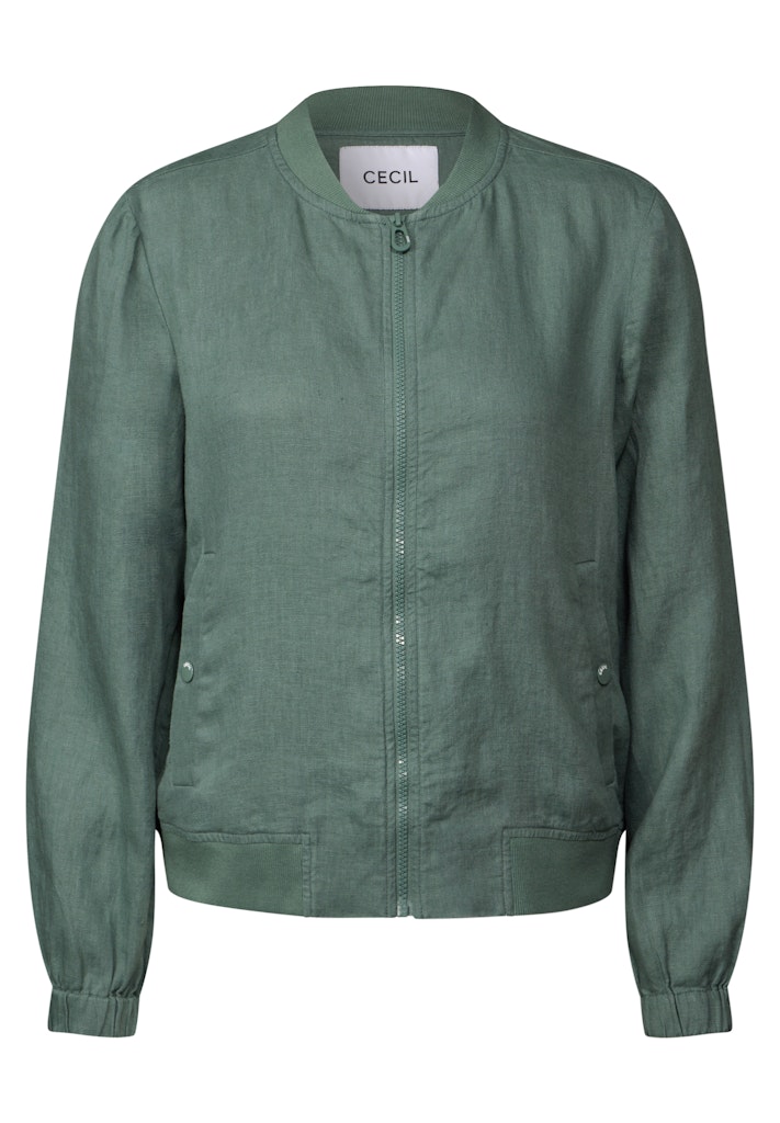 Leichter Leinen-Blouson